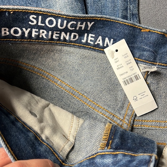 NWT J.Crew Slouchy Boyfriend Jeans size 27T - Picture 4 of 9